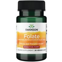 Folio rūgštis SWANSON 680 mcg, 30 kaps. (Dabar -37%)
