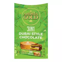 Tirpiosios kavos gėrimas AROMA GOLD 3IN1 DUBAI STYLE CHOCOLATE, 160 g 10x16g