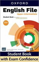 English File fifth edition: Upper-intermediate: Student Book with access to Exam Confidence: Print Student Book and 2 years' access to Student Resources, and Exam Confidence, available on Oxford English Hub.