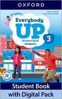 Everybody Up: Level 3: Student Book with Digital Pack: Print Student Book and 2 years' access to Student e-book, Workbook e-book, Online Practice and Student Resources, available on Oxford English Hub.