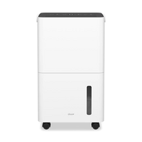 Duux Bora Smart Dehumidifier, 24 L per day, Area 25-40 m2, WiFi with Duux Smart App, White