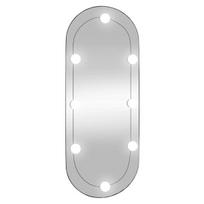 Sieninis veidrodis su LED lemputėmis vidaXL 30x70cm