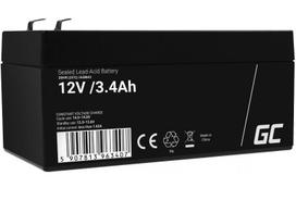 GREEN CELL Battery AGM VRLA 12V 3.4Ah