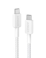 Anker Braided USB-C to USB-C Charging Cable 0.9 m, White