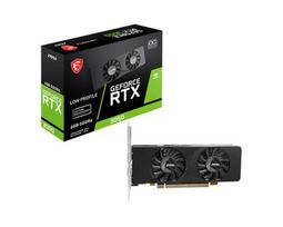 MSI NVIDIA GeForce RTX 3050 LP E 6G OC graphics card with 6GB GDDR6