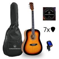 Condorwood AD-150 SB akustinė gitara su rinkiniu STARTER