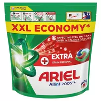 Skalbimo kapsulės Ariel Extra Clean, 38 vnt