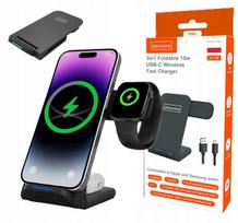 Indukcinis įkroviklis Zenwire A11B S, 3-in-1 USB-C Ql 15 W