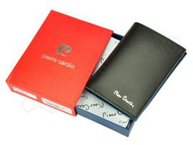 Pierre Cardin vyriškas dokumentų dėklas ir piniginė PSP520.3 8814, juoda, natūrali oda