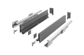 Stalčius AXIS PRO žemas A su švelnaus st. f-ja antracitas 450mm