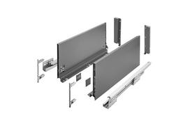 Stalčius AXIS PRO aukštas D su švelnaus st. f-ja antracitas 450mm