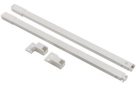 Stalčių AXIS PRO kartelė BALTA (kompl.) 450mm
