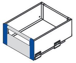 Rinkinys vidutiniam C1 vidiniam stalčiui AXIS PRO antracitas 1200x168mm