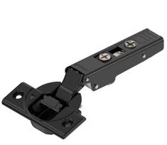 Blum lankstas Clip Top 70T9550.TL.ONS 110 laipsn. su integruotu BLUMOTION, IŠORINIS, juodas