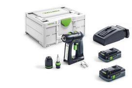 Akumuliatorinis gręžtuvas-suktuvas FESTOOL C 18 HPC 4.0 I-Plus 576435