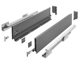 Stalčius AXIS PRO PUSH-OPEN f-ja vidutinis H-120mm B antracitas 350mm