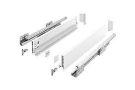 Stalčius AXIS PRO PUSH-OPEN f-ja žemas H-86mm A1 baltas 350mm