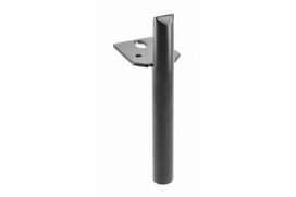 Kojelė Ronda juoda matinė H-150mm, metalinė