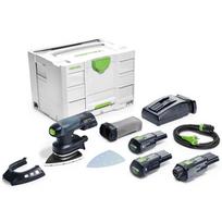 Akumuliatorinis trikampis šlifuoklis FESTOOL DTSC 400 3,0 I-Set 578138