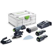Akumuliatorinis trikampis šlifuoklis FESTOOL DTSC 400 3,0 I-Plus 577508