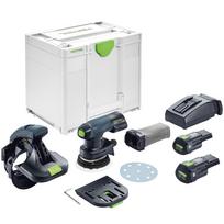 Akumuliatorinė kraštų šlifavimo mašinėlė FESTOOL ES-ETSC 125 3,0 I-Plus 577697