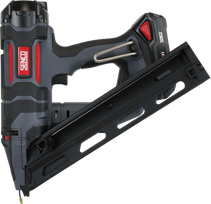 SENCO FUSION F15XP - Smeigių kalimo įrankis (1.8 mm) (32 - 64 mm) (15 ga) su 2 baterijomis 10L2501N