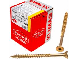 WKRET-MET KMWHT - Medsraigčiai įleidžiama galva (4.5 x 50-60 mm) (250 vnt) SK4.5X50-WMKLIMAS-250PCS