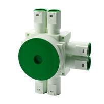 Egant - Instaliacinė dėžutė B338, 6-pajungimai (CC 60 mm) 1230013