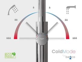 Grindinis vonios maišytuvas Veo 3.0 ColdMode, Gun Metal