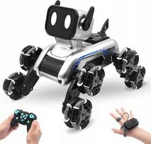 Nuotolinio valdymo robotas šuo 8WD