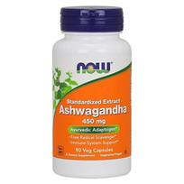 Now Foods Ašvagandos ekstraktas 450 mg – 90 kapsulės