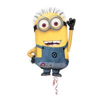 Folinis forminis balionas Pakalikai tema su Kevinu "Minions Kevin" (40x63cm)