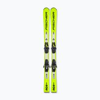 Vaikiškos kalnų slidės Fischer RC4 Pro Jrs + apkaustai FS7 GW CA Jrs