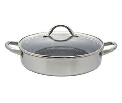 Plieninis puodas-troškintuvas su dangčiu ELO Relief, 35748, Ø 28 cm, 3,6 l