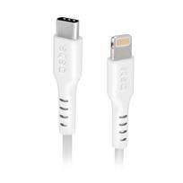 SBS TECABLELIGTC1W USB-C - Lightning kabelis MFi sertifikuotas, 1m - Balta