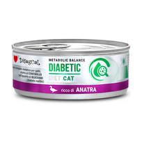 Disugual Veterinary drėgnas kačių maistas DIABETIC Duck (suaugusiems) 85g