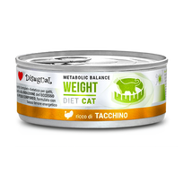 Disugual drėgnas kačių maistas Veterinary WEIGHT kalakutiena (suaugusiems) 85g