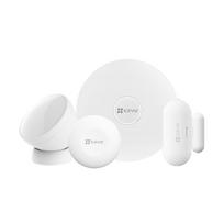 Ezviz A3 T1C T2C T3C 9 dalių namų jutiklių rinkinys, išmani namų saugos sistema su Wi-Fi ir ZigBee šliuzu Balta