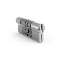 Tedee SLR Gerda cilindras su moduliniu dizainu ir reguliuojamu ilgiu 30–61 mm Euro profilio spynoms, cam A, Sidabrinis