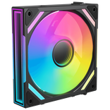 Alpenföhn WingBoost 4 PWM Fan, Reverse, RGB – 120mm, black