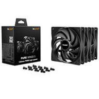 be quiet! Pure Wings 3 Fans, PWM, High-Speed – black, 120mm, pack of 3