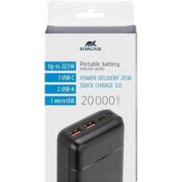 Atsarginis maitinimo šaltinis ("Power Bank") Išorinė baterija - RIVACASE - VA2102 - 20000mAh - 2 tipo-C įėjimai - 3 QC/PD išėjimai