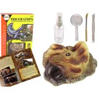 Triceratops dinozaurų kasinėjimų edukacinis rinkinys