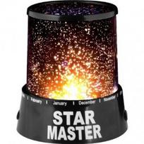 Vaikiškas šviestuvas - žvaigždžių projektorius Star Master