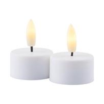 LED žvakės 2 vnt. (aukštis 2 cm) Sille Rechargeable – Sirius