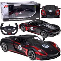 Rastar nuotoliniu būdu valdomas automobilis Porsche 918 Spyder 1:14 su švieselėmis RC0711