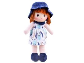 Maja Rag Doll Audinio skudurinė lėlė su kepure