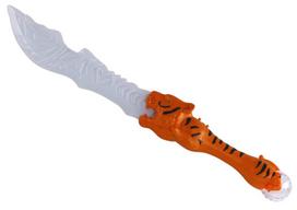 Kardas su garsais ir šviesom, oranžinis
