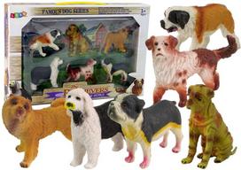 Figūrėlių rinkinys Šunys Lean Toys, 6 vnt.