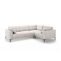 Smėlio spalvos kampinė sofa (su dešiniuoju kampu/„L“ formos) Bemy – Micadoni